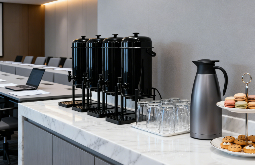 核桃网服务案例：企业高规格会议的“咖啡补给站”